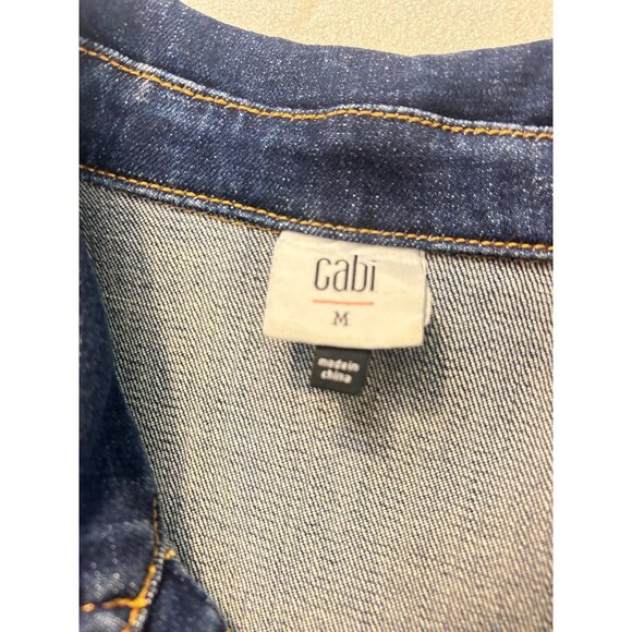 Cabi #5662 Dylan Denim Jacket Medium - Picture 5 of 7